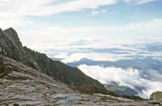 Cesta na Mt. Kinabalu. Malajsie.