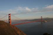 Most Golden Gate Bridge, San Francisco. Spojen stty americk.